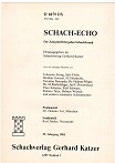 SCHACH ECHO / 1981 vol 39, Index